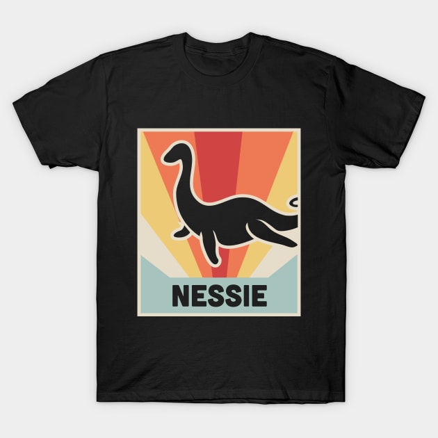 NESSIE – Vintage Loch Ness Monster T-Shirt by MeatMan